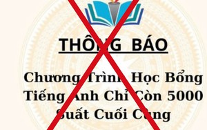 Bộ GDĐT cảnh báo thông tin giả mạo về chương trình học bổng tiếng Anh