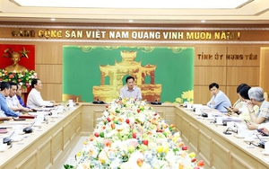 Ngày 14/4, báo cáo Ban Thường vụ Tỉnh ủy cho ý kiến về Đề án sắp xếp đơn vị hành chính cấp xã