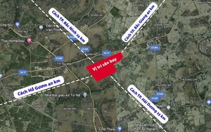 Sân bay quốc tế cách Hà Nội 40km sẽ có khả năng đón 5 triệu khách/năm