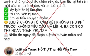 Tin lời “luật sư Facebook”, người phụ nữ Hà Nội bị lừa thêm gần 200 triệu