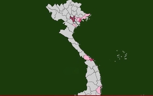 Quy mô và số xã, phường của 6 thành phố trực thuộc Trung ương sau sáp nhập