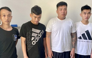 Cảnh sát hình sự "bắt tại trận" ổ nhóm đang thu tiền bảo kê bãi biển