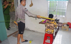 Thực nghiệm hiện trường vụ cháu trai đánh bà nội để cướp vàng