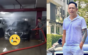 Căng: Duy Mạnh tung loạt clip hiện trường vụ cháy ô tô 5 tỷ đồng, đáp trả 1 thắc mắc của cư dân mạng