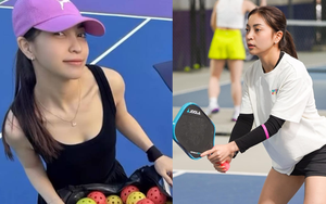Visual trắng phát sáng gây xôn xao trên sân pickleball của Nhật Lê - “mối tình năm 17 tuổi” hot nhất làng bóng đá Việt