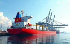 Sau sáp nhập, tỉnh này sở hữu 2 cảng biển, 2 sân bay, 3 cửa khẩu: Siêu cảng 14.000 tỷ đón tàu 100.000 tấn