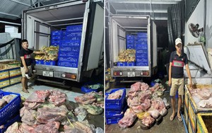 2 người vừa bị bắt tạm giam khai mang 4 nghìn kg thịt heo chết đi bán ở đâu?