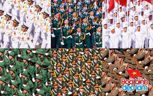 Tuyệt đối mãn nhãn: Những "họa tiết sống" độc bản từ các khối diễu binh, diễu hành trong buổi tổng duyệt ngày 27/4
