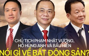 Tỷ phú Phạm Nhật Vượng, Hồ Hùng Anh và bầu Hiển nhận định gì về thị trường bất động sản năm nay?