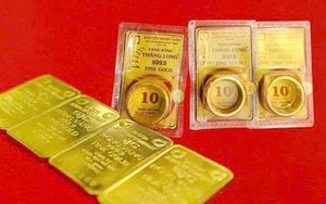 Giá vàng đồng loạt giảm     