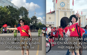 Du khách Hàn vội vã bay đến TP.HCM để được tận mắt xem diễu binh, nhìn trang cá nhân ai cũng cảm mến