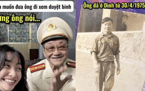 CLIP: Rủ ông đi xem diễu binh 30/4, bất ngờ ông nói mình đã ở Dinh Độc lập vào ngày 30/4/1975