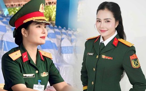 Giọng đọc nữ “chạm trái tim” tại lễ diễu binh, diễu hành 30/4: Xinh như Hoa hậu, 33 tuổi đã là Thiếu tá