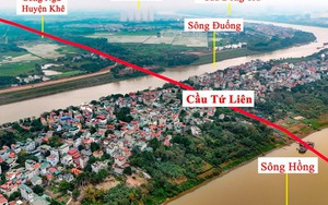 Sắp có tuyến đường mới 5.000 tỷ đồng, dài hơn 5km đi qua 4 xã của huyện Đông Anh, kết nối với cầu Tứ Liên