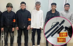 Đang dừng xe, kiểm tra người đi đường, 6 thanh niên giả danh 141 bị tổ công tác 141 bắt giữ