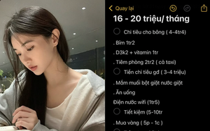 Gia đình 3 người thu nhập 20 triệu, mỗi tháng mua được 1 chỉ vàng, soi kĩ bảng chi tiêu mà giật mình
