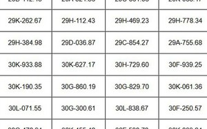 116 chủ xe vượt đèn đỏ, chạy quá tốc độ có biển số sau phải nộp phạt 'nguội' theo Nghị định 168