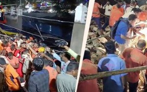 Bức tường bất ngờ đổ sập, 8 người tử vong