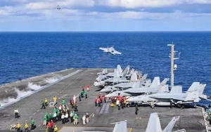 Nguy cơ chiến tranh với Iran bị đẩy lùi khi tàu sân bay Mỹ không còn đủ F/A-18