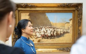 Phu nhân Ngô Phương Ly thăm nơi phát triển các tài năng nghệ thuật của Việt Nam