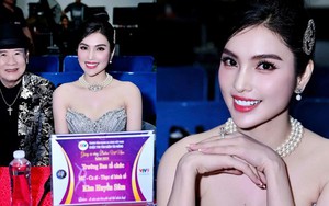 MC Kim Huyền Sâm diện đầm bó sát khoe sắc vóc quyến rũ