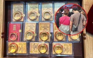 Người phụ nữ ở Hà Nội mang vàng chốt lời giữa dòng người xếp hàng mua: “Không gì tăng mãi được đâu”