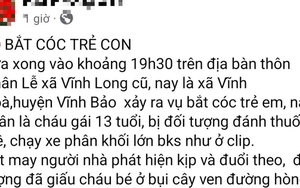 Thực hư vụ bé gái 13 tuổi bị đánh thuốc mê, bắt cóc