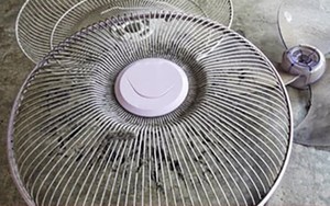 Vì sao quạt điện rất nhanh bám bụi?