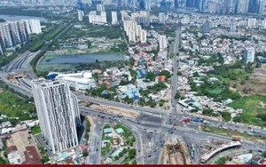 Cận cảnh hầm chui nút giao hiện đại nhất TP.HCM dự kiến thông xe vào tháng 6
