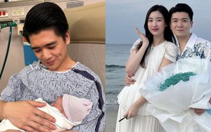 "Bố đơn thân nghìn tỷ" - cậu cả nhà bầu Hiển đón con thứ 3, Đỗ Mỹ Linh tiếp tục giúp anh chồng chăm sóc?