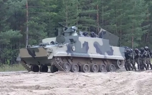 Thiết giáp BT-3F trên khung gầm BMP-3 sẵn sàng tham chiến