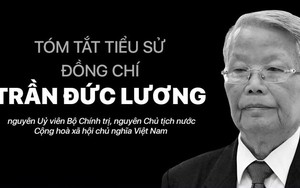 [Infographic] Tóm tắt tiểu sử nguyên Chủ tịch nước Trần Đức Lương