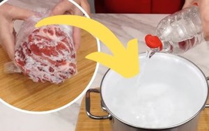 Cách rã đông thịt bằng giấm nhanh chóng và an toàn