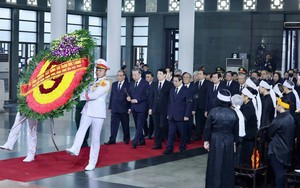 Lễ viếng nguyên Chủ tịch nước Trần Đức Lương