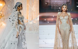 Dàn hoa á hậu diện váy của Chung Thanh Phong: Hoàng Thùy như nữ thần, Ngọc Châu quá gợi cảm
