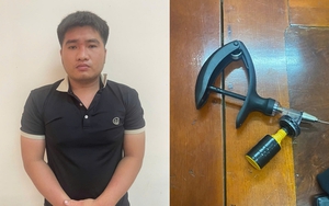 Vụ bắt Nguyễn Thành Thông - kẻ dùng kim tiêm đâm học sinh: Giám định dung dịch màu xanh 'bí ẩn'