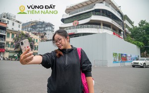 Quây tôn để tháo dỡ tòa nhà bên hồ Gươm, sẽ có 3 tầng hầm thay thế