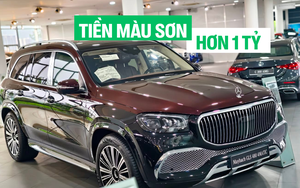 Cận cảnh Mercedes-Maybach GLS 480 hiếm ở đại lý: Riêng tiền chọn màu sơn thừa mua Mazda CX-5 bản cao nhất