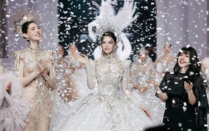 Tiểu Vy làm vedette trong bộ sưu tập của NTK Phạm Đăng Anh Thư