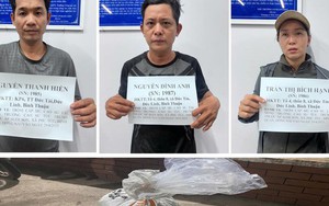 Từ tin báo của người dân, công an bắt nhóm người làm chuyện mờ ám lúc rạng sáng