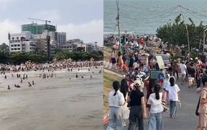 Sắp kết thúc kỳ nghỉ lễ, nhiều điểm du lịch dần thưa khách hơn nhưng riêng 2 nơi này vẫn đông nghịt