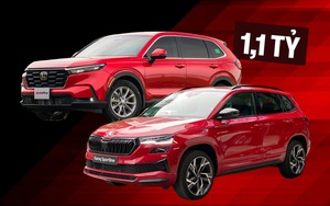 Chọn Skoda Karoq hay Honda CR-V cùng giá khoảng 1,1 tỷ đồng, bảng này sẽ giúp bạn thấy rõ sự khác biệt về kích thước, công nghệ