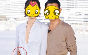 Tranh cãi nam thần hạng A đã có vợ con "say nắng" mỹ nữ kém 27 tuổi, ngại đỏ cả tai ở sự kiện