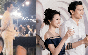 Bố vợ doanh nhân của Văn Hậu hiếm hoi lộ diện, "dân chơi hip hop" giờ là ông ngoại phong độ nhất làng bóng đá