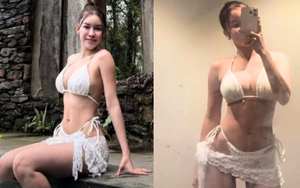 Nóng hơn mùa hè, Yến Xuân - vợ Lâm Tây tung ảnh bikini hậu sinh con: Body cực "cháy", sexy nhất dàn WAGs Việt!