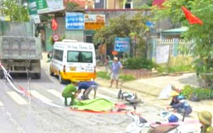 Va chạm xe tải trên đường chở cháu đi học về, 2 bà cháu tử vong