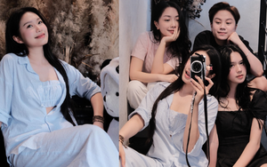 Bữa tiệc visual: Doãn Hải My khí chất "tiểu thư thành thị", đọ sắc 2 hot mom nhan sắc đỉnh nhất nhì làng bóng đá