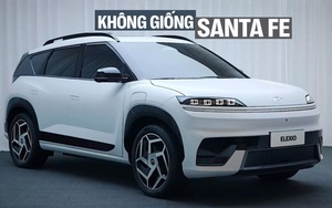 Hyundai Elexio ra mắt: Dáng bo tròn khác hẳn Santa Fe, Palisade, chạy hơn 700km/sạc