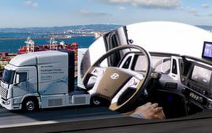 Hyundai tham vọng 'phủ sóng' xe tải hydro tự hành tại Mỹ