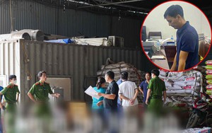 Khởi tố giám đốc Trần Văn Huân, khám xét xưởng sản xuất hàng giả
